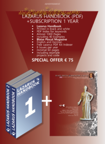 Lazarus Handbook PDF including 1 year Subscription