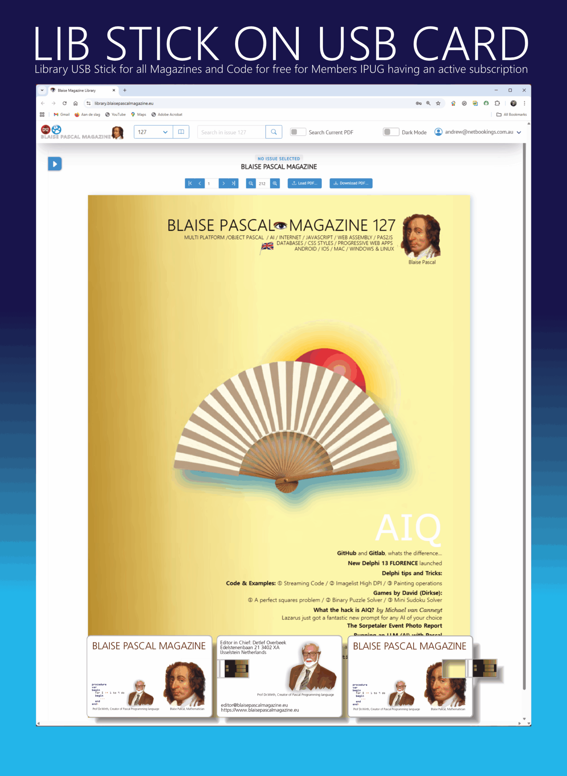 Library on USB Including Index search